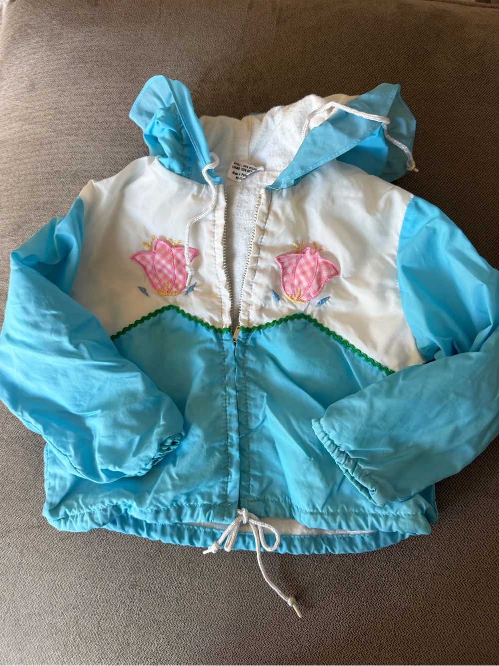 Vintage 1970’s K-Mart Toddler Windbreaker Size 24 Months